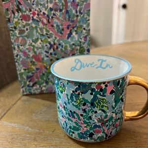 New Lilly Pulitzer ceramic mug
